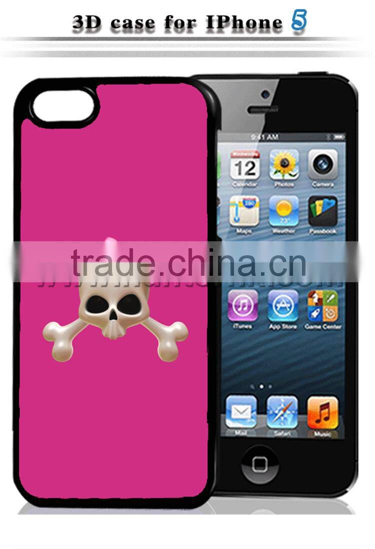 Lady Pink For Skullcandy 3D Case For iPhone 5