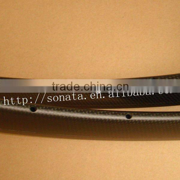 700C 38mm clincher 24h carbon rim 3k finish