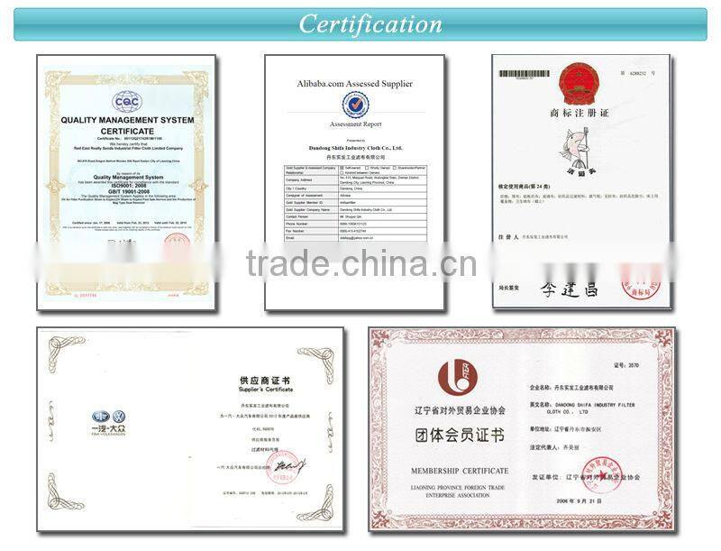 industrial non-woven pre filter filter cotton