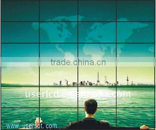 40 inch splice LCD wall with narrow bezel 10 mm