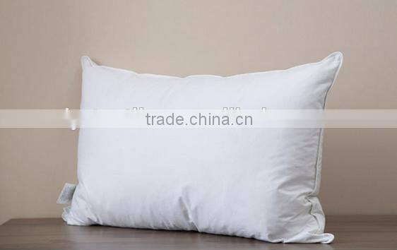 Home bedding sleeping cheap white plain duck down pillow