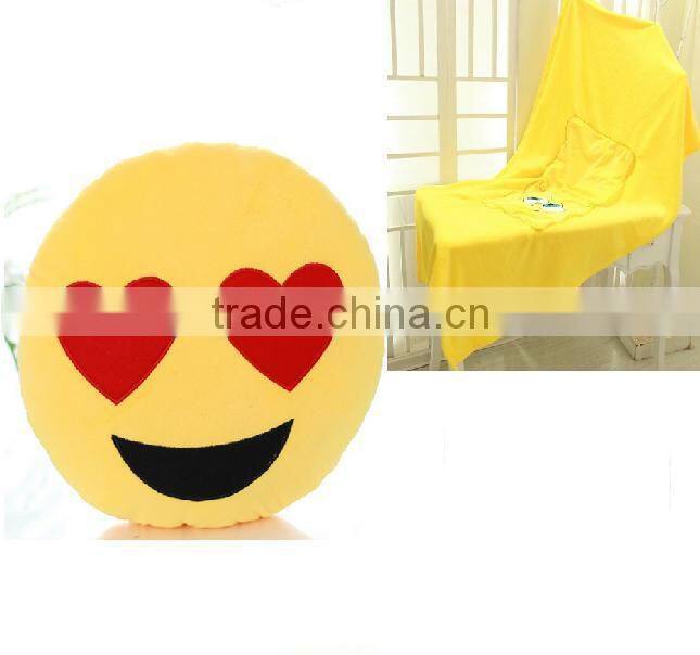 Plush Emoji Blankets / Plush emoji Baby Blanket / Soft emoji Blanket