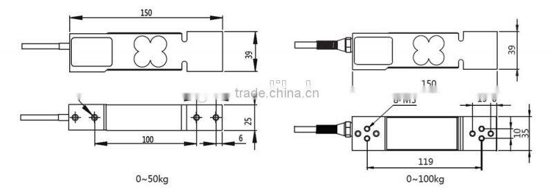 price computing scales 50kg 100kg load cell sensor