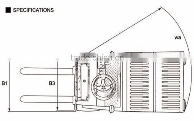 1 Ton Electric Forklift