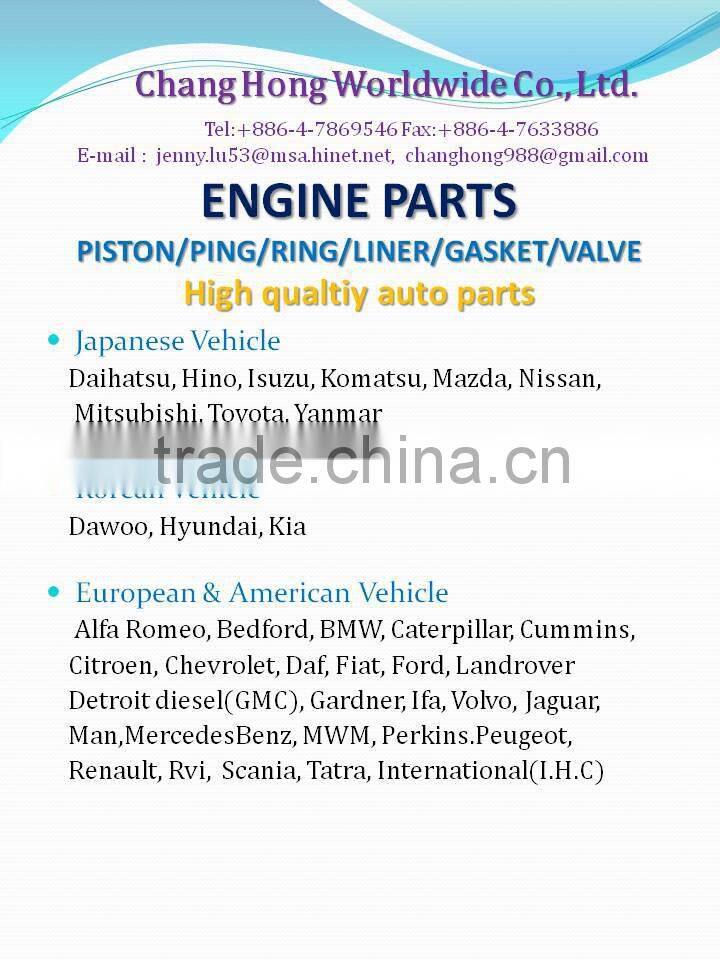 4D34T for Mitsubishi auto diesel engine parts cylinder liner