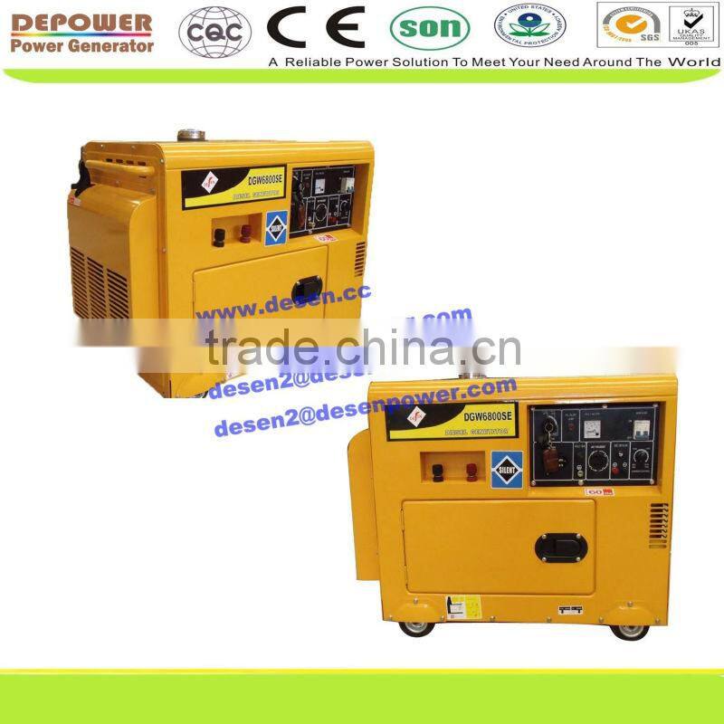 5KW,6KVA 3-phase Open welding generator