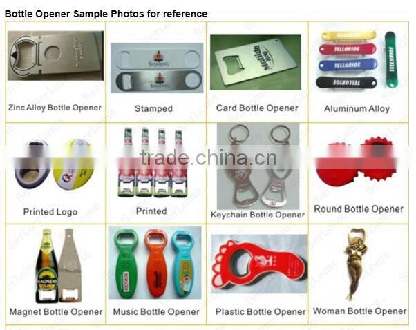 Custom Bar Blade Bottle Opener Stainless steel Custom Metal Bottle Opener Parts