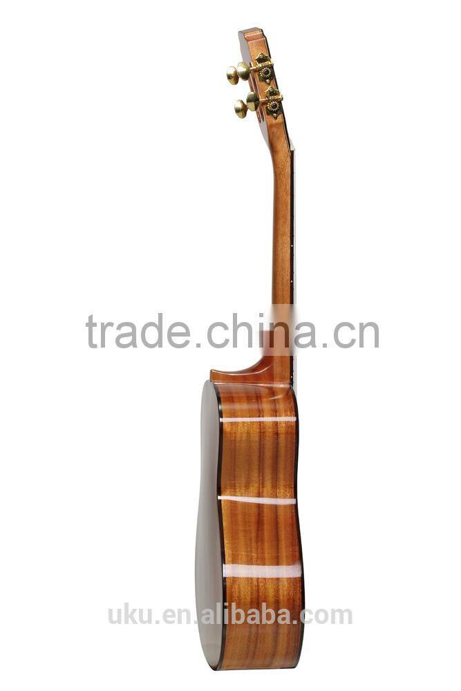 high quality 26" tenor all solid koa ukulele