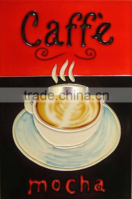 Fantastic wall hanging Ceramic pictures for home decoration