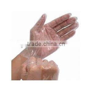 Disposable medical use plastic hdpe and ldpe gloves