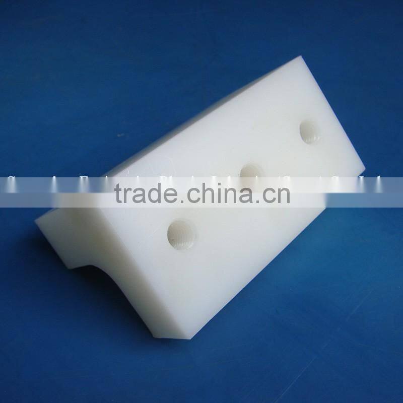China supllier cnc machined engineering plastic polyethylene pe linear guide rail
