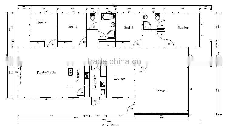 China supplier cheap quick assembled high quality house prefab