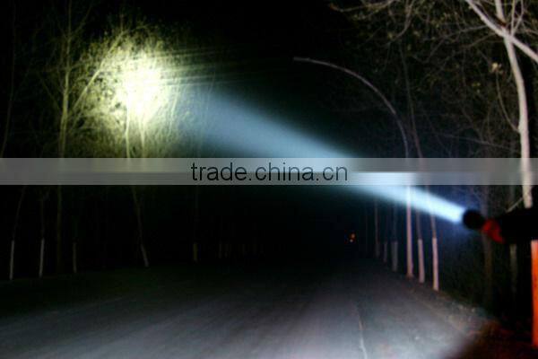 LED Flashlight Aluminum Rechargeable torch light Y3