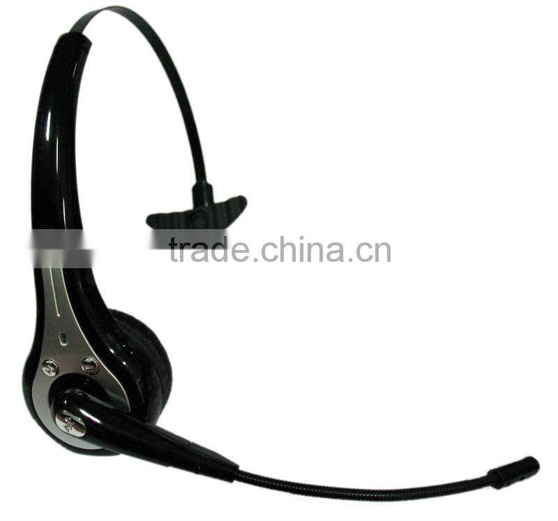 Monoral headband Bluetooth headset wireless headphone Echo&Noise Cancellation Headset