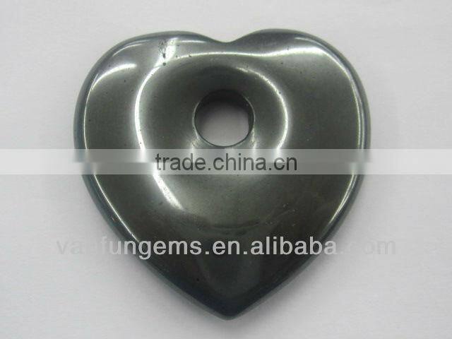 Wholesale Hematite heart shape pendant