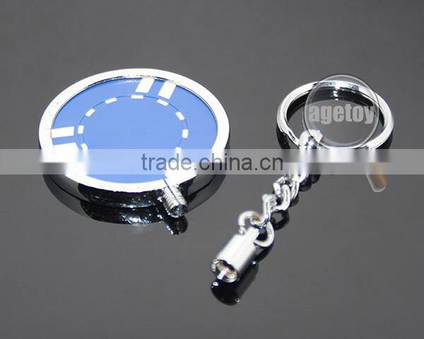 40mm Clay Poker Chips 45mm Casino Coin Holder Metal Poker Chips Key Ring