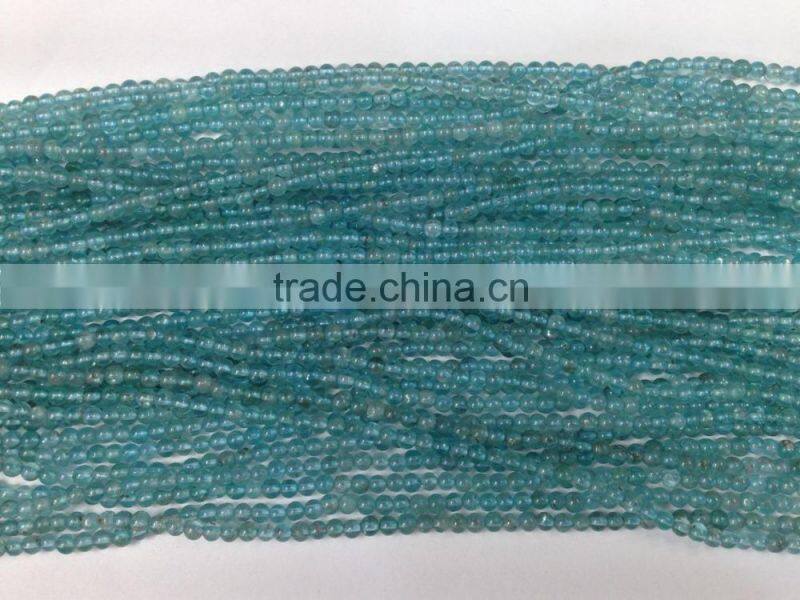 Wholesale Natural Apatite Round Beads Loose Gemstone Apatite Beads Beautiful and Crystal Cant Wait to Touch and Buy