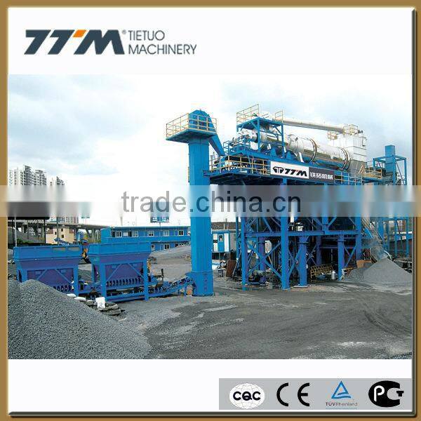 RLBZ-1000 80t/h asphalt recycling equipment (added onto asphalt mixing plant)