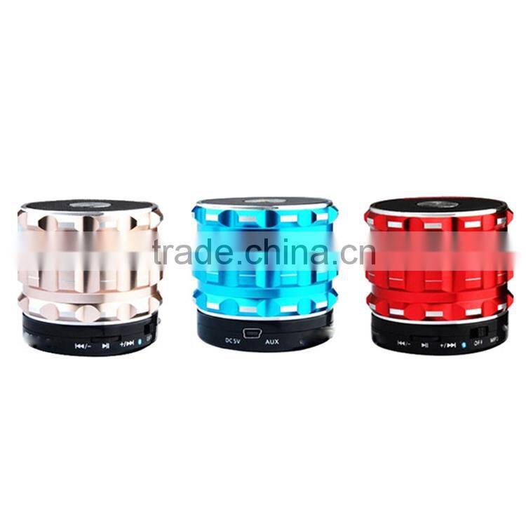 High quality music mini Metal super bass speaker bluetooth