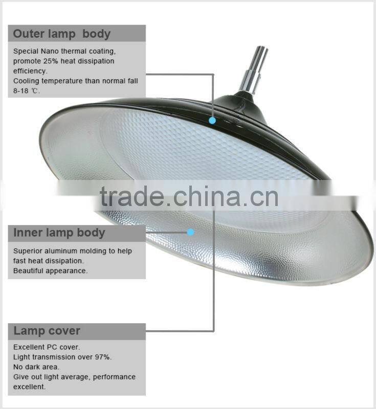 Meanwell power supply high brightness 100w led high bay light