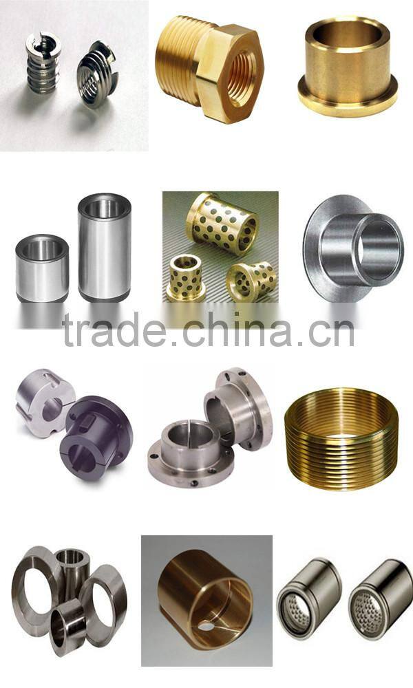 Solid Bronze Bushing Cast Bronze Sleeve Self-Lubricating Bearing
