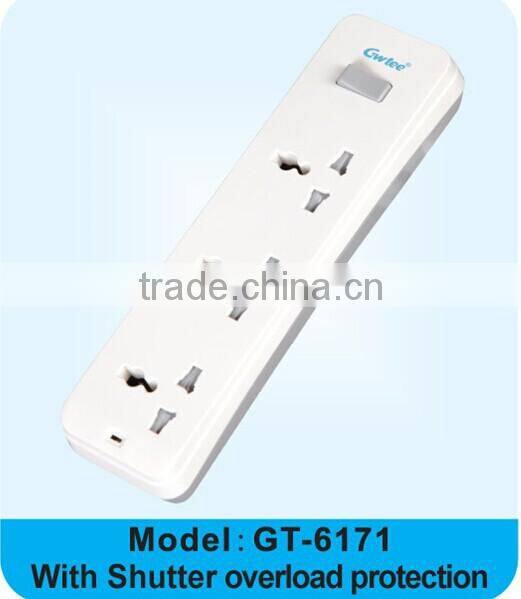 2015 newest universal safety shutter electrical power strip wire connector