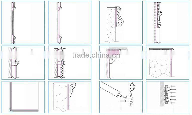 Decorative PVC Stone Marble Edge Line