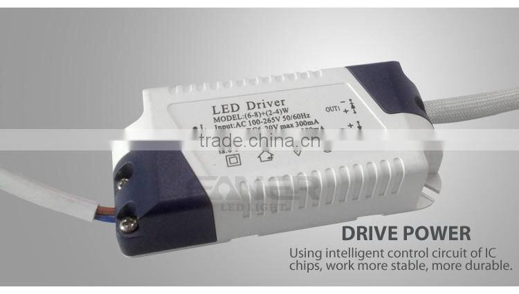 3+2/6+3/12+4/118+6w round or quare changeable led ceiling panel light