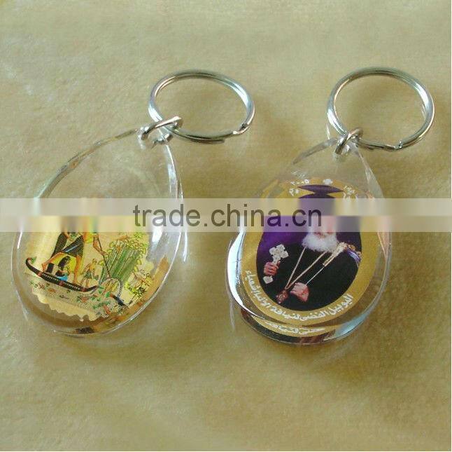 Best Promotion Gifts Plastic Key Chain Acrylic key hiolders