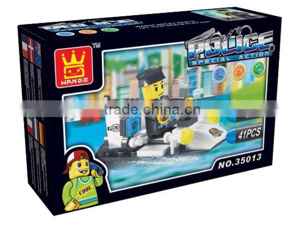 ABS Super Police coastguard patrols Block Set