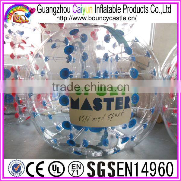 Bumping body bubble bumper ball for soccer and football