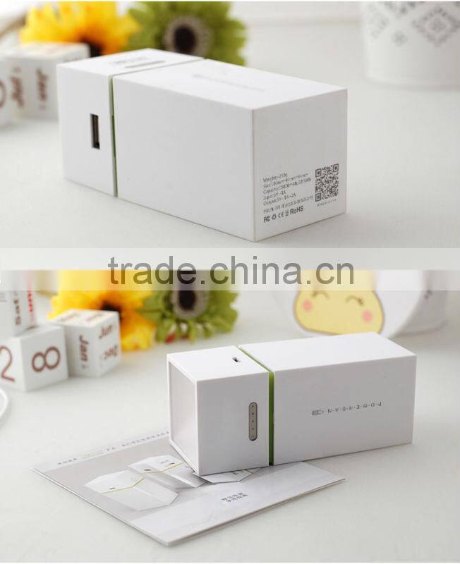 10000mAh Mini portable Power Bank for smartphone backup as promotional gift