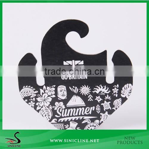 Sinicline Customized Design Paper Shoes Display With Pattern Printing