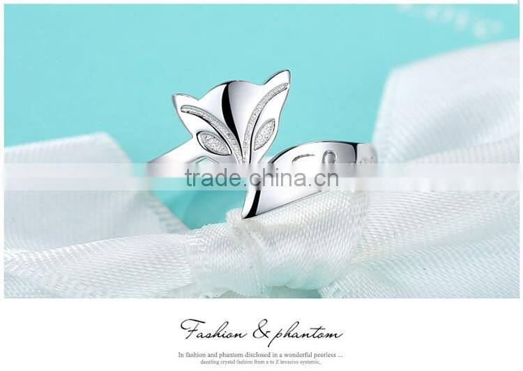 infinite New design fox 925 Silver Ring customise jewelry
