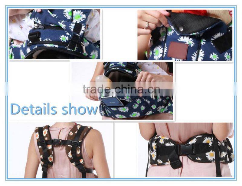 3 in 1 baby carrier with cotton material / hip seat baby carrier