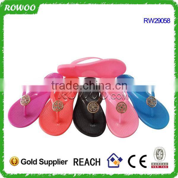 china wholesale female pvc slippers for women
