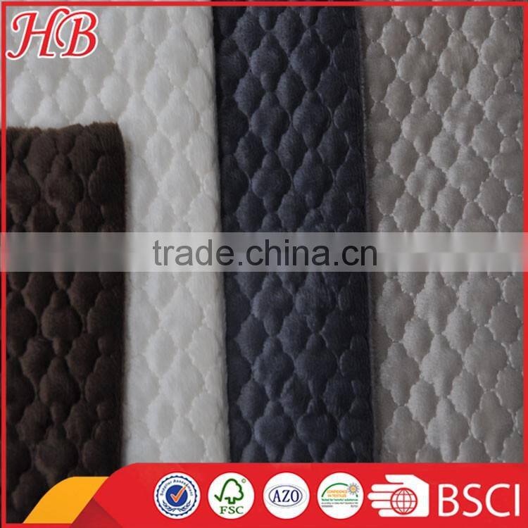 Leave Customized quilted cushion, solid micromink cushion, micromink quilted cushion manufacturer