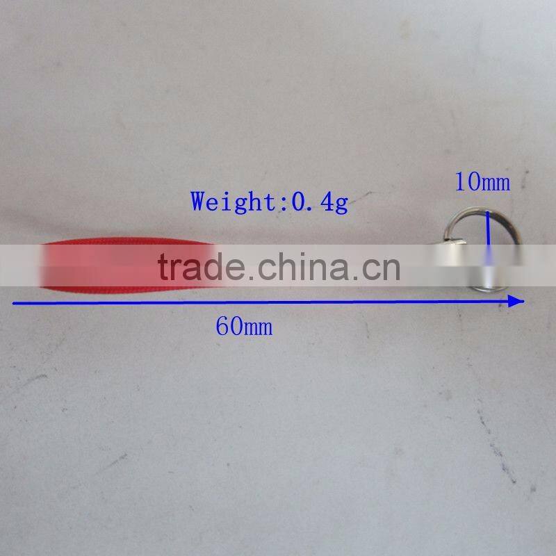 Factory Supplies Red Fashion Mobile Phone Strap With Key Ring For Decoration