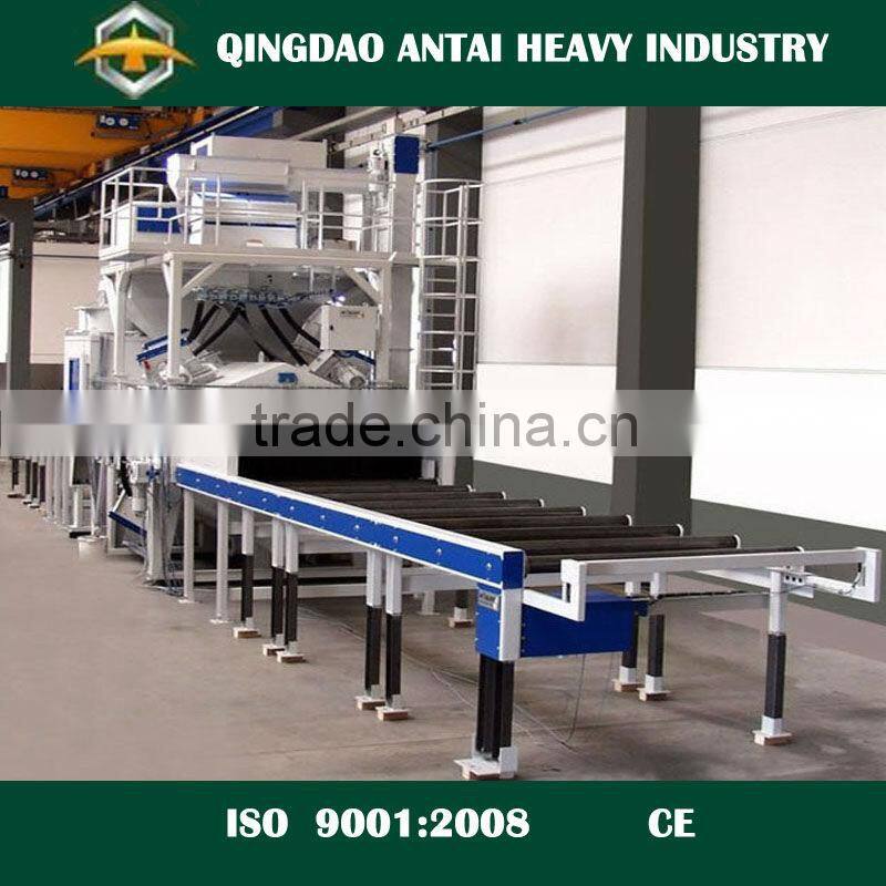Q69 series pass-through type steel plate and H beam cleaning shot blast machine