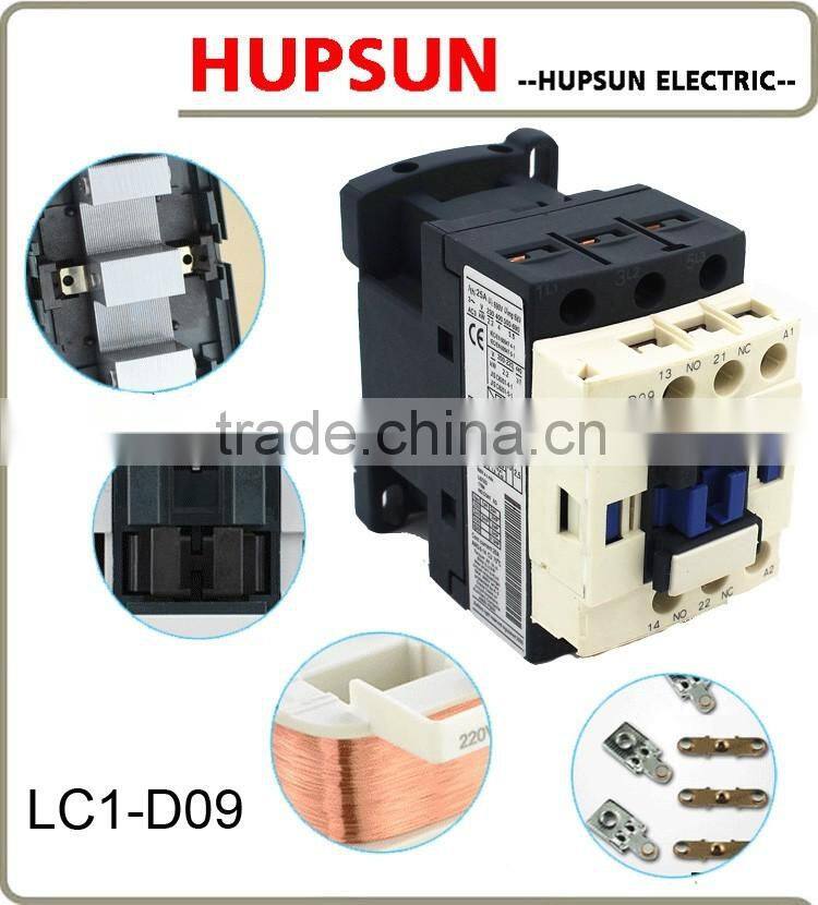 High grade LC1-D09 9A electrical contactor