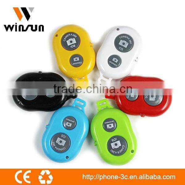 Lovely hot sale bluetooth shutter, bluetooth shutter for mobile phone, selfie monopod