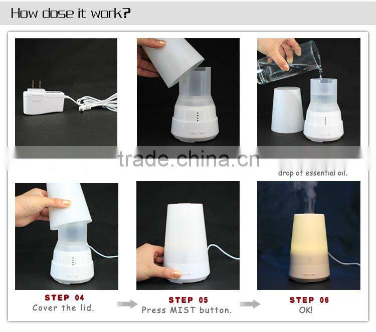 Home ultrasonic aroma mist humidifier diffuser / ultrasonic humidifier / USB humidifier
