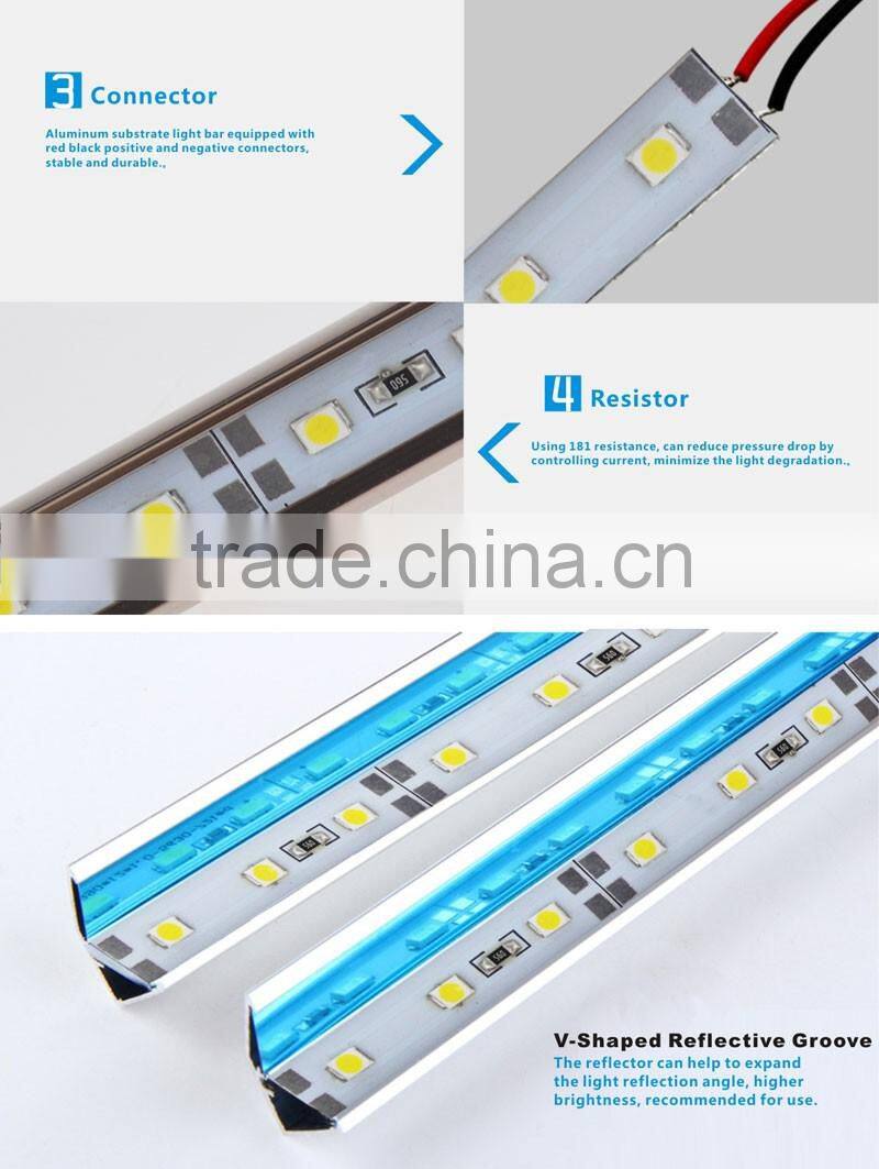 LED strip light SMD2835 72leds/m Wholesale led light bar DC12V led bar light led rigid bar