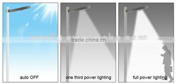 china supplier 4m Led led solar street light all in one