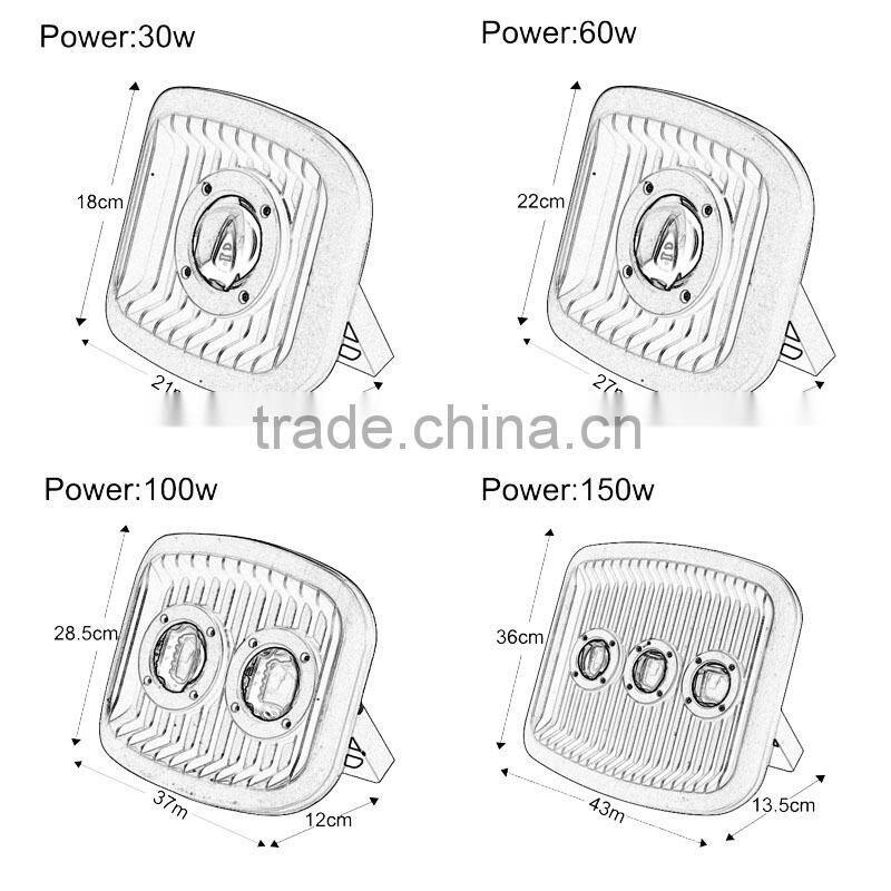 2015 High quality led flood light/150w floodlight/led flood lighting