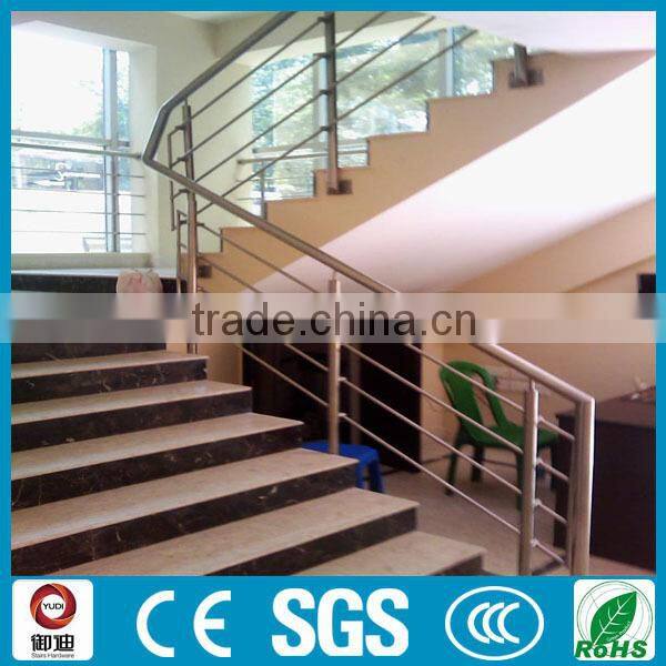 Customized manufacture price high quality stairs stainless steel deck railing