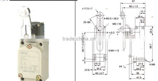 CNGAD WL series 2-way toggle switch(micro switch,limited switch)(WLCA2-2)