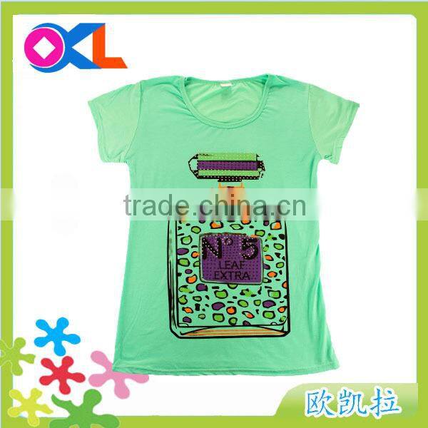 Zhejiang populer sale high quality kids white t shirt