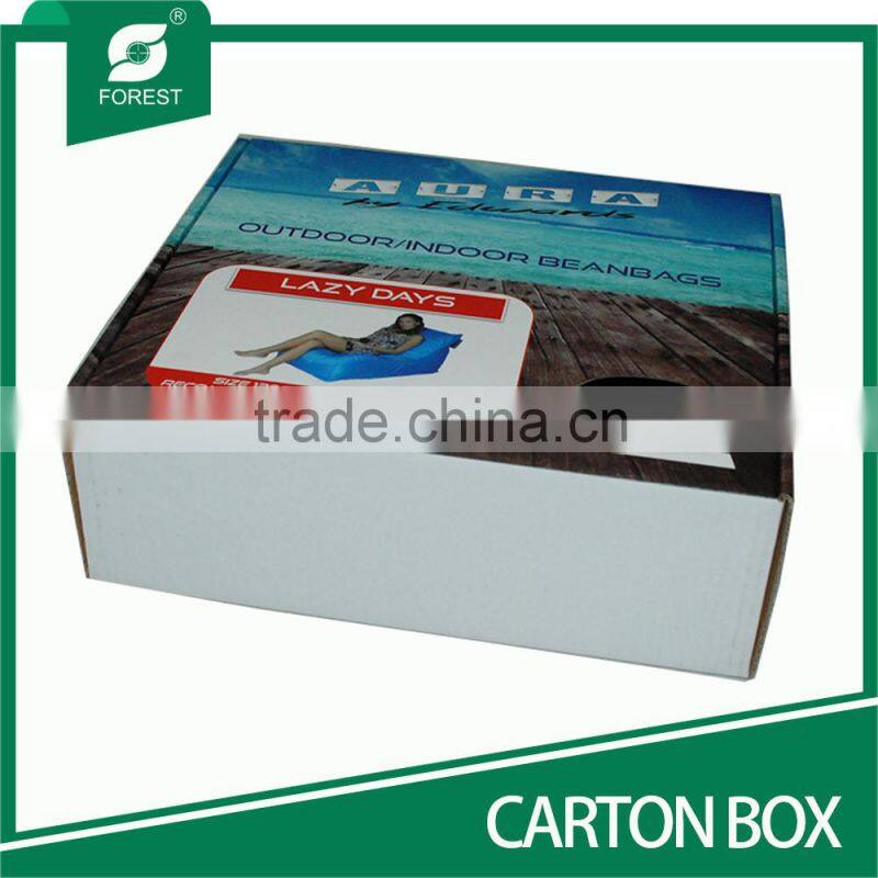 CUSTOMIZED PRINTING CARTON BOX FOR BEANBAGS