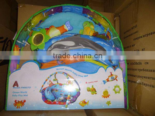 NEW Baby Musical Activity Baby Play Mat, Play gym Mat Ocean Sealife Design